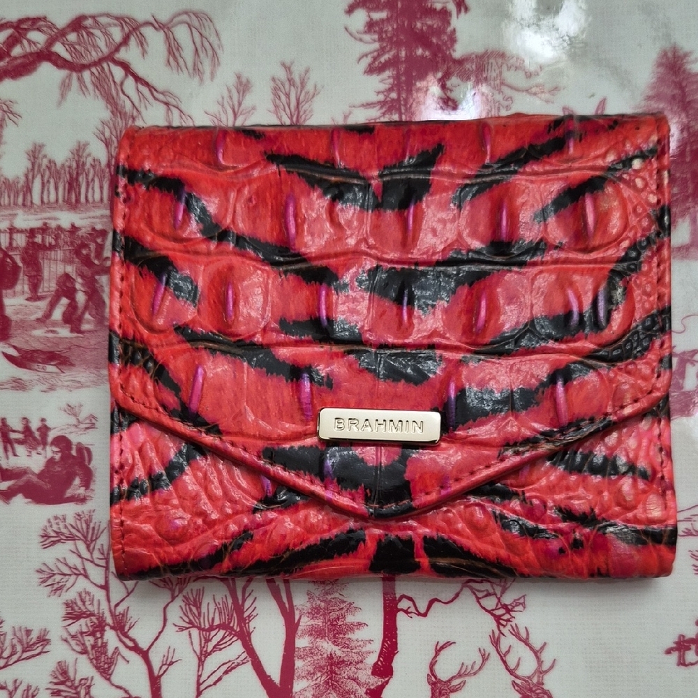 Brahmin Three Fold Wallet